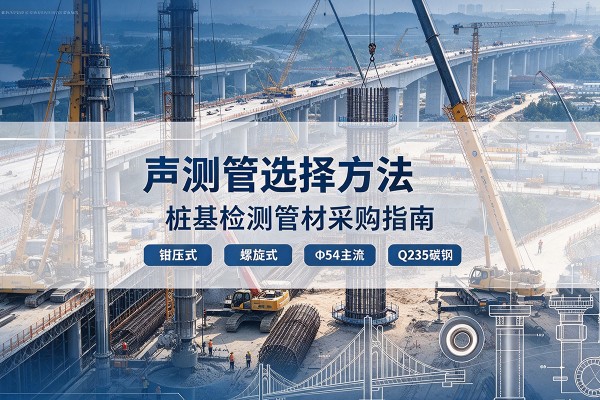 濉溪声测管选型标准