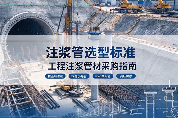 濉溪注浆管选型标准
