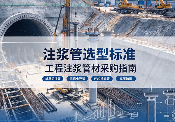 濉溪注浆管选型标准